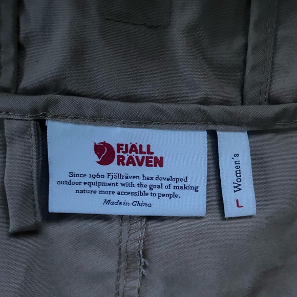 EUC Fjallraven Keb Jacket - W’s Large (tan/olive green) - Picture 3 of 13